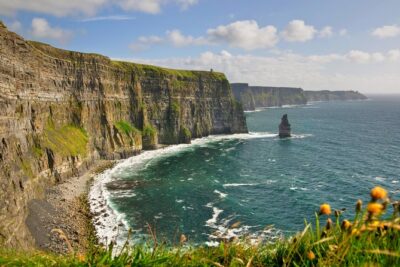 2-Day Cliffs of Moher, Connemara and Galway Bay Rail Tour from Dublin - Day 1: Bunratty, Limerick, and the Cliffs of Moher Stop Window