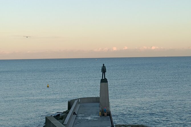 A Self-Guided Stroll Along Dún Laoghaire's East Pier - A Russian Cannon and a Crimean War Eagle Motif