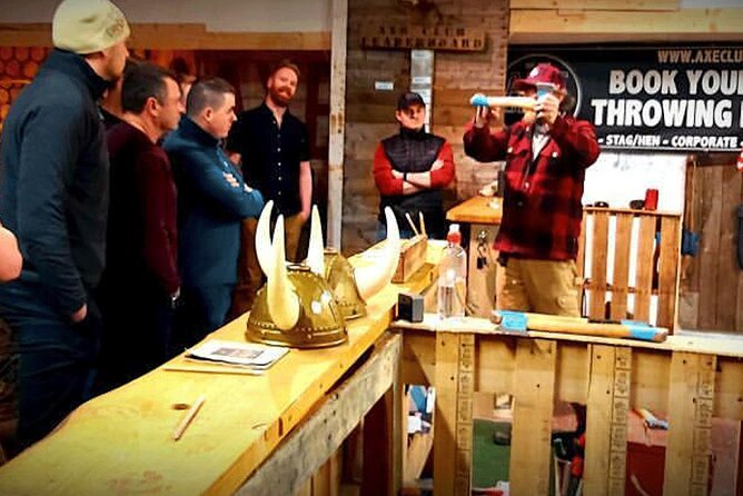 Axe Throwing Open Session (Dublin) 1hr - The Safety Briefing and Coaching That Make It Click
