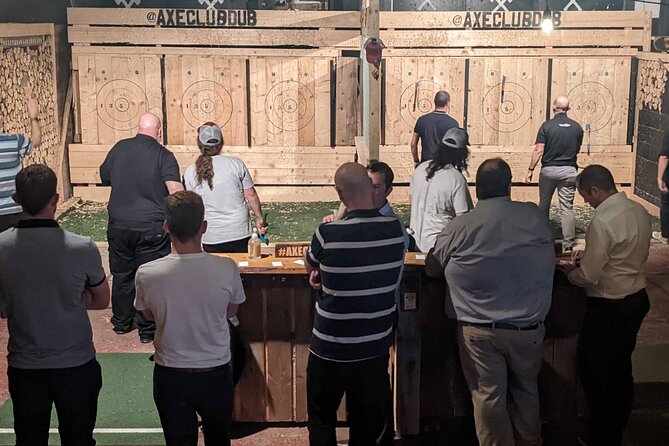 Axe Throwing Open Session (Dublin) 1hr - Extras Like Sauna and Cold Water Options