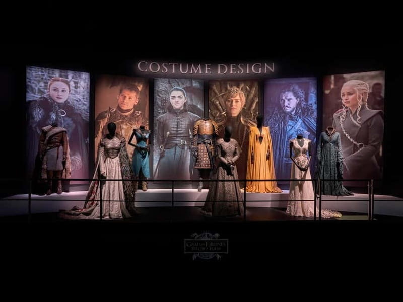 Banbridge: Game of Thrones Studio Entry & Tea with Transfers - Costumes, concept art, and props you can actually study