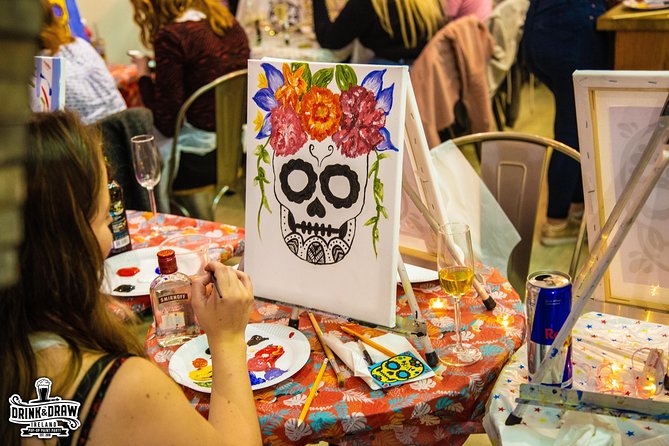 Drink & Draw: Paint A Masterpiece - Alcohol and the Creative Flow: How the Night Keeps Moving