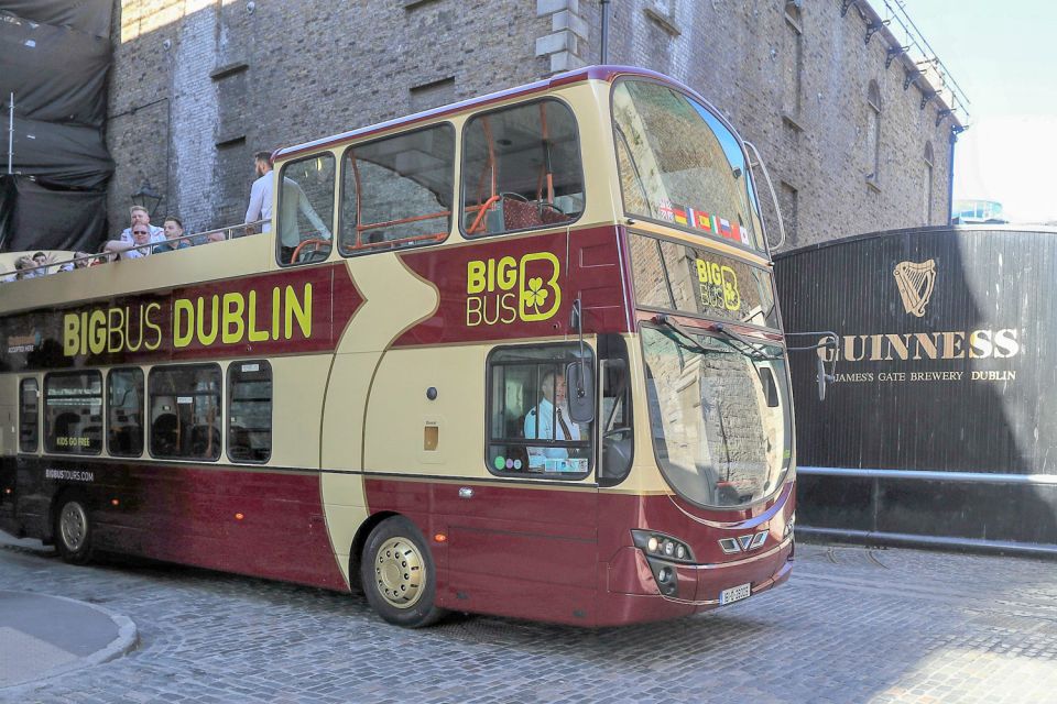 Dublin: Big Bus Hop-On, Hop-Off Tour with Live Guide - Bus route strategy: the Red Line and how to hop smart