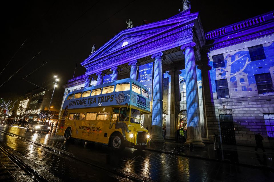 Dublin: Christmas Lights Festive Bus Tour with Afternoon Tea - What you’re really buying with the Dublin lights and tea