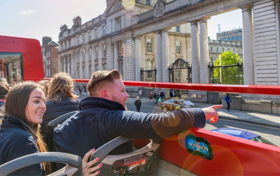 Dublin: City Sightseeing Hop-On Hop-Off Bus Tour - Whiskey and Guinness: the stops that turn sightseeing into a full plan