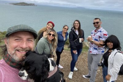 Dublin Coastal Hike and Pints with A local & His Dog Private tour - Howth Dart Station to the Lighthouse: a classic coastal photo arc