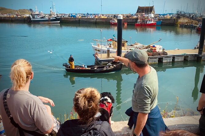 Dublin Coastal Hike and Pints with A local & His Dog Private tour - Howth Head cliffs: the long scenic walk you’ll feel in your legs