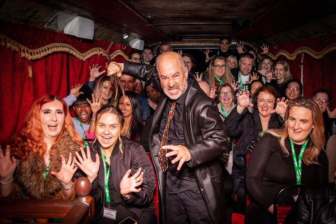 Dublin Ghost Bus Tour with Professional Actors - The Story Setup on the Bus: Dr. Clossey and Footsteps