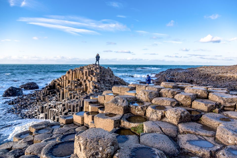 Dublin: Giants Causeway, Dark Hedges, Dunluce & Belfast Tour - Belfast Orientation: City Hall, Victoria Square, and Titanic Dock