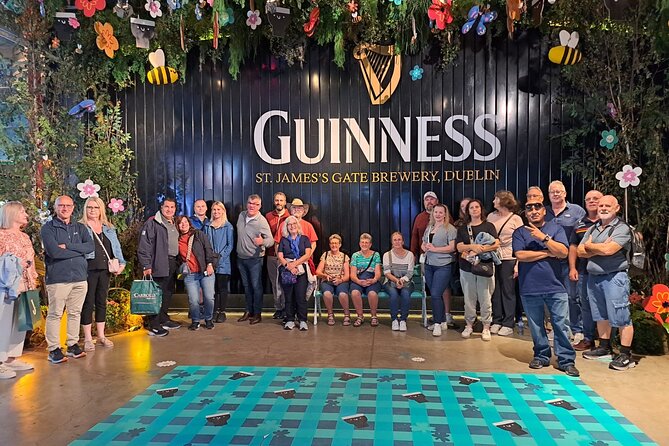 Dublin Guinness Storehouse, Molly Malone Statue and Book of Kells - Start at St. Catherine’s Church in The Liberties, then go straight into Guinness