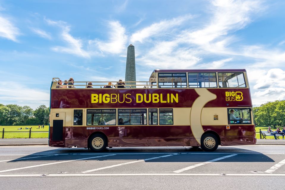 Dublin: Guinness Storehouse Ticket & Hop-on Hop-off Bus Tour - Stop-by-stop: what each landmark is good for