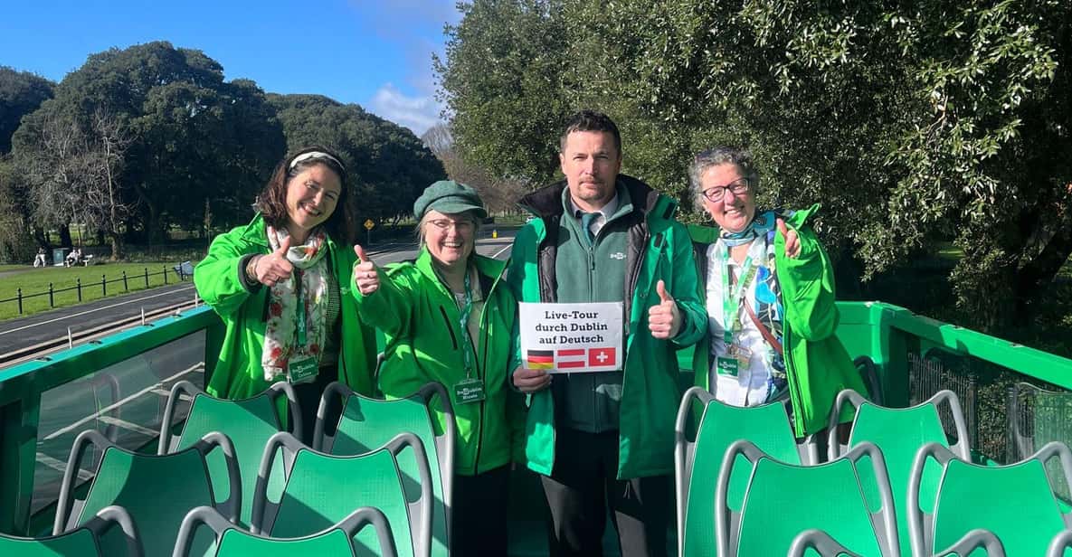 Dublin: Hop-on Hop-off Tour with Live German Commentary - Live German guiding, and why it matters in Dublin