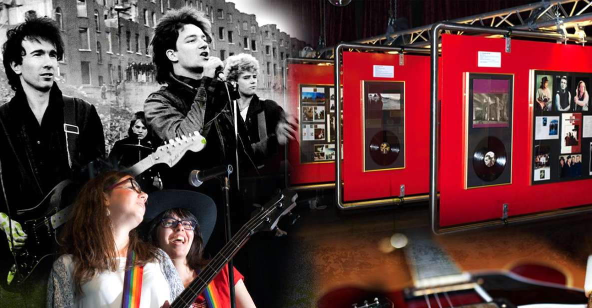 Dublin: Irish Rock 'N' Roll Museum with Tour in English - Starting at Curved Street: Temple Bar’s Wall of Fame setting