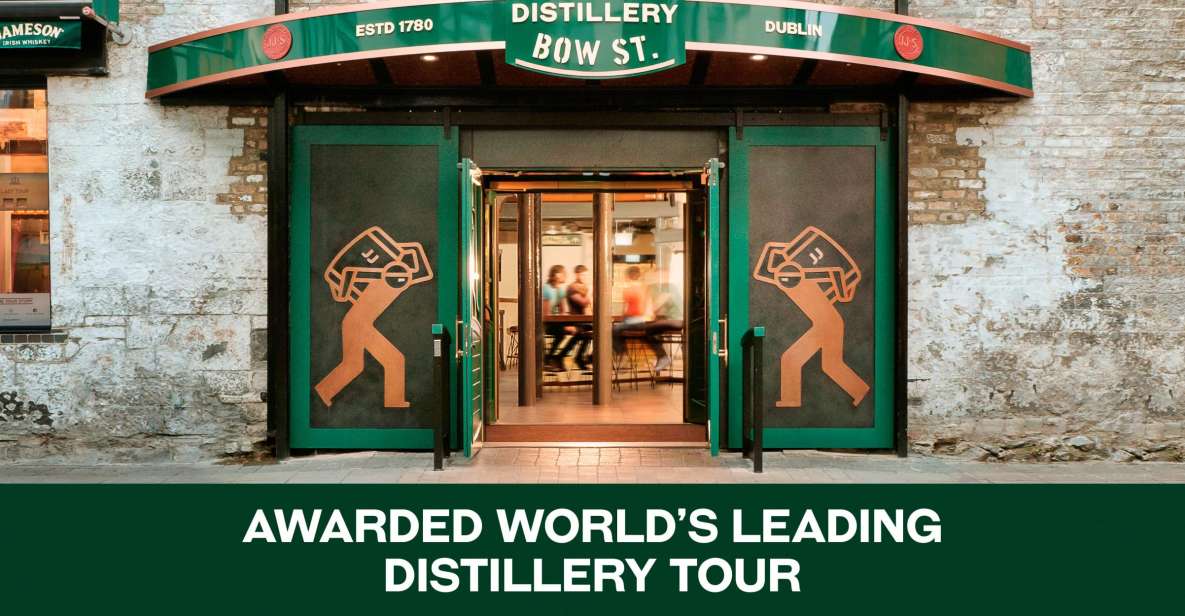 Dublin: Jameson Whiskey Distillery Tour with Tastings - JJ Bar Cocktail and Personalized Bottle Options for Your Last Stop
