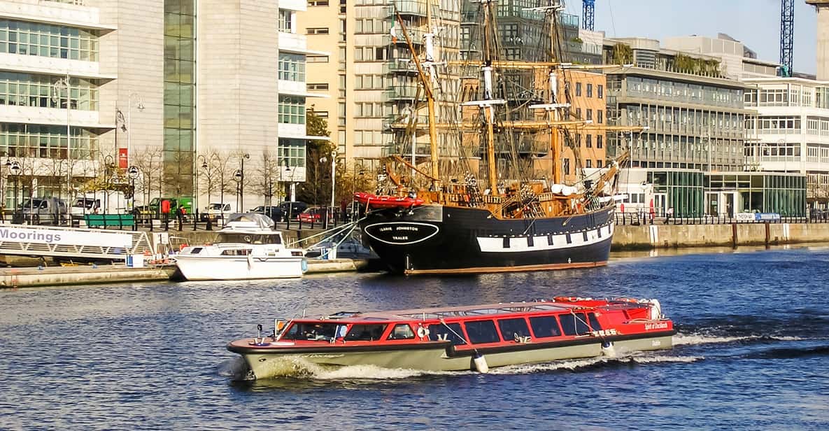 Dublin: River Liffey Sightseeing Cruise - Canals, Cromwell’s 1649 landing, and Bligh’s 1800 survey