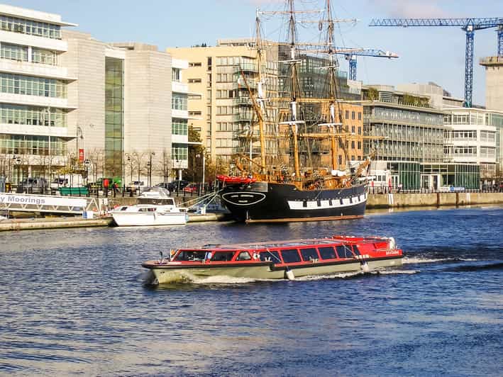 Dublin: River Liffey Sightseeing Cruise - Reclaimed land, Trinity College, and O’Connell Street’s Spire