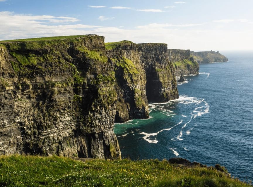 From Dublin: Cliffs of Moher, Boat Tour & Aillwee Cave - Cliffs top walk and the visitor centre at Liscannor